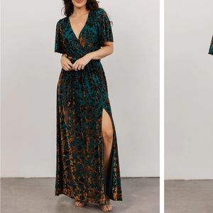 Baltic Born Uma Velvet Maxi Dress